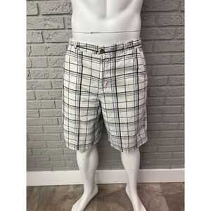 Covington Men Plaid Shorts Size 34
